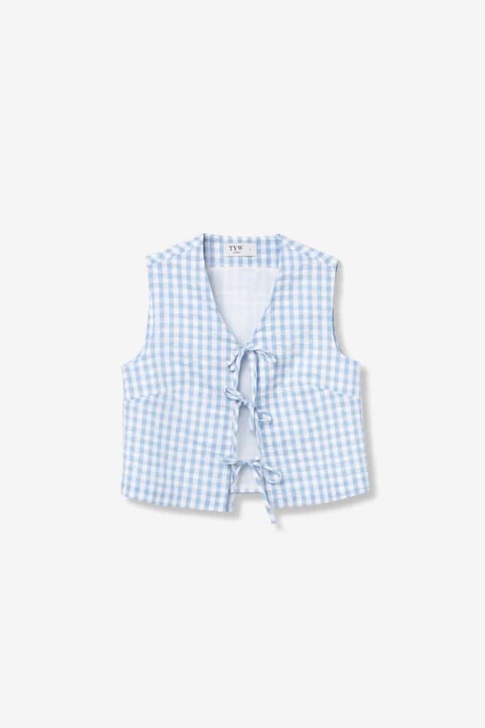 top bleu ciel serena c