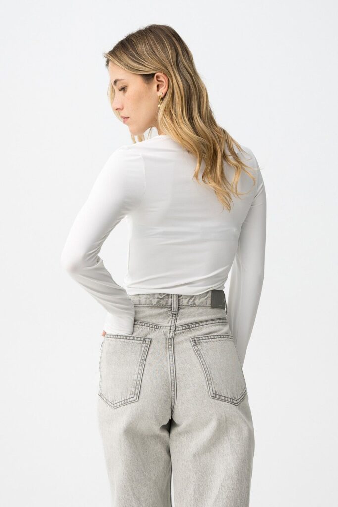 t shirt manches longues blanc tokyo