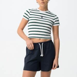 t shirt vert foncé pop