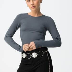 t shirt manches longues bleu marine tokyo