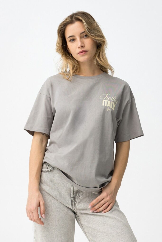 t shirt rose poudré calisto