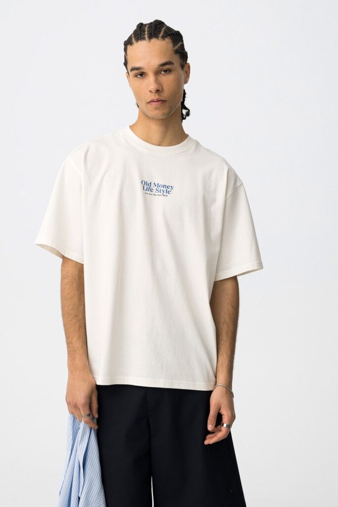 t shirt blanc cassé carter