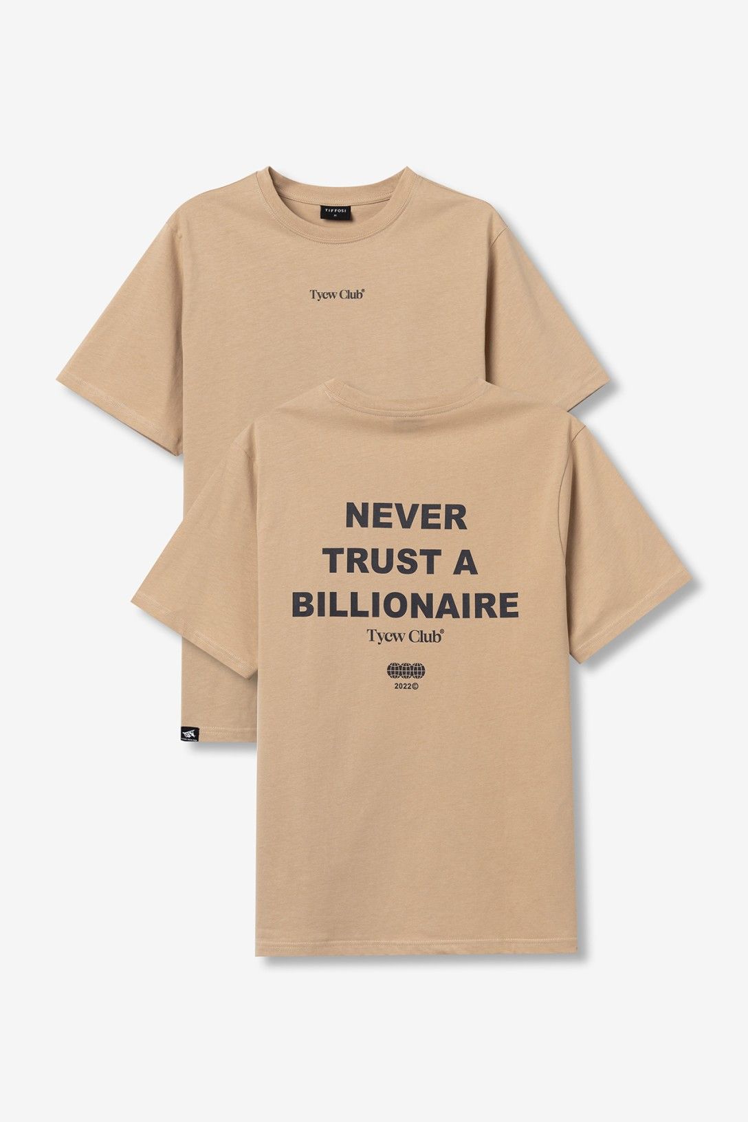 t shirt beige clade