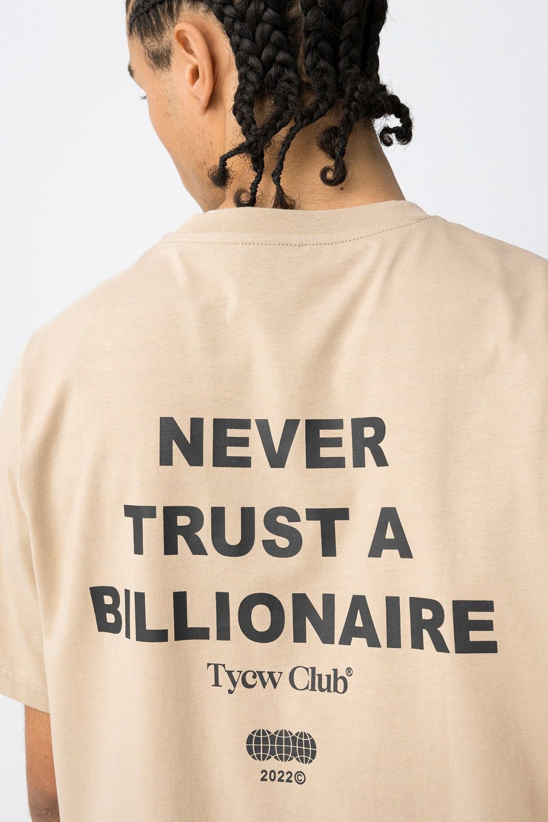 t shirt beige clade