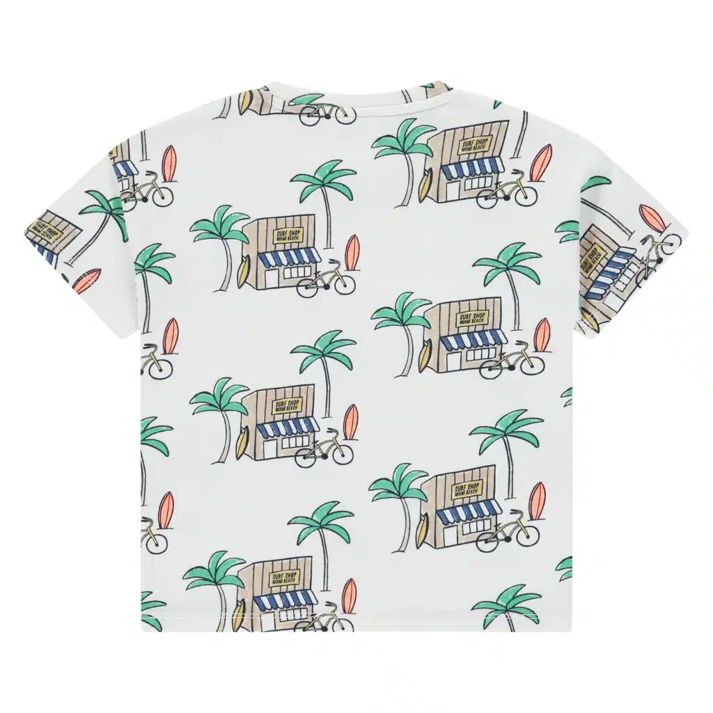 t shirt garçon blanc