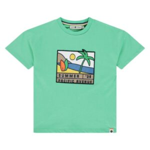 t shirt garçon Émeraude