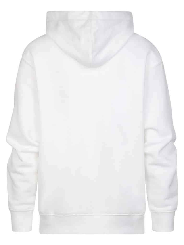 sweat à capuche blanc