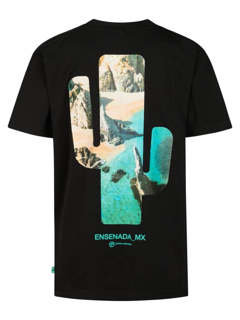 t shirt ss classic print noir (copie)