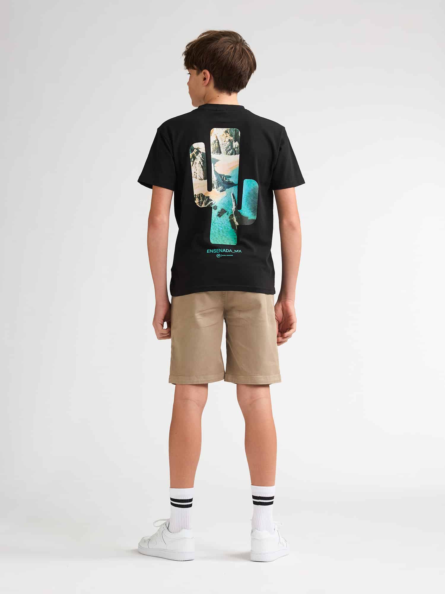 t shirt ss classic print noir (copie)