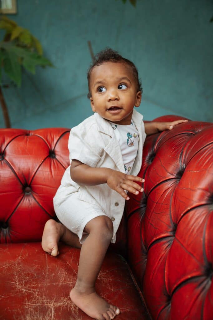 short bébé garçon beige