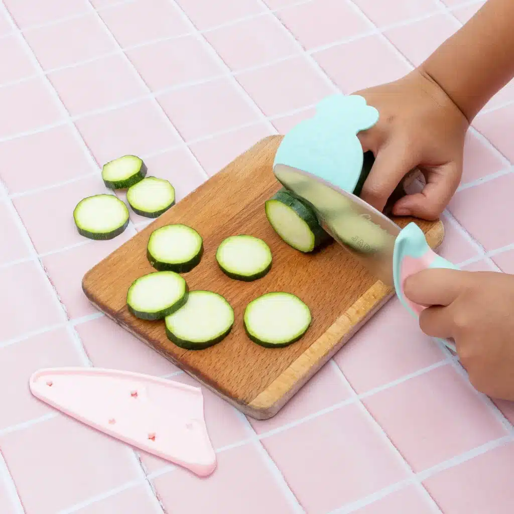 chef club couteau pastel