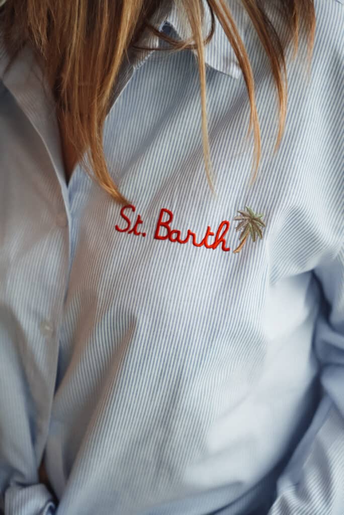 t shirt " everything is fine" blanc