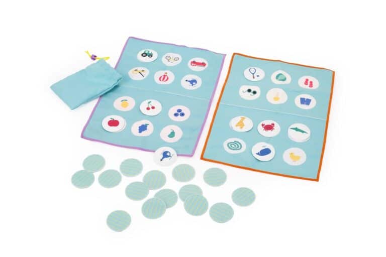 jeu de voyage bingo loto couleurs