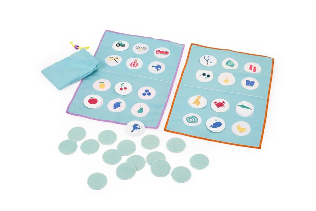 jeu de voyage bingo loto couleurs