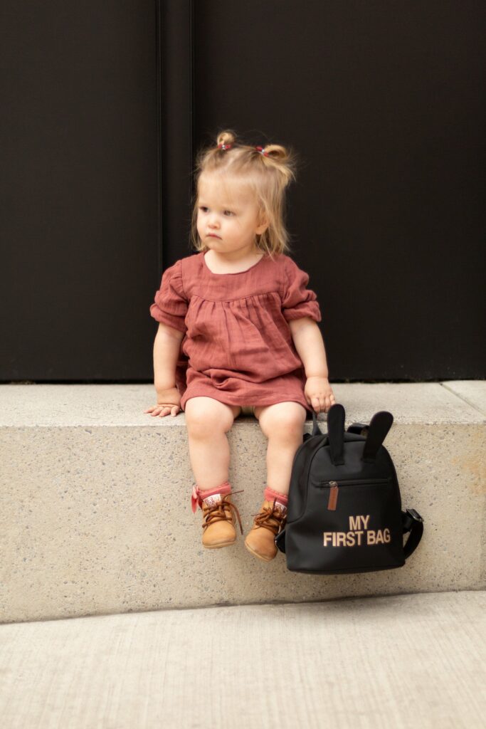 sac à dos enfant my first bag noir