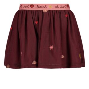 Jupe en tulle - Bordeaux