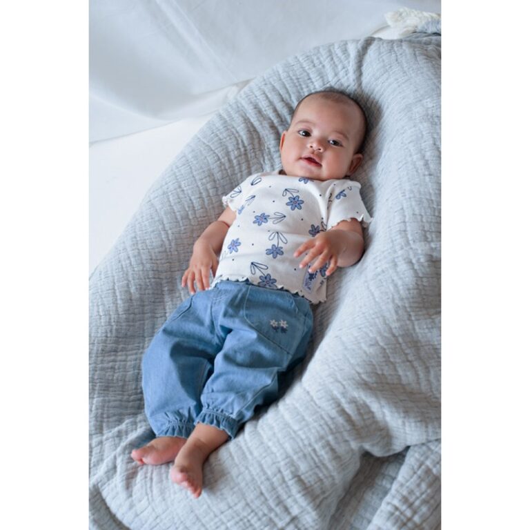 t shirt côtelé ligné blanc et vert (copie)