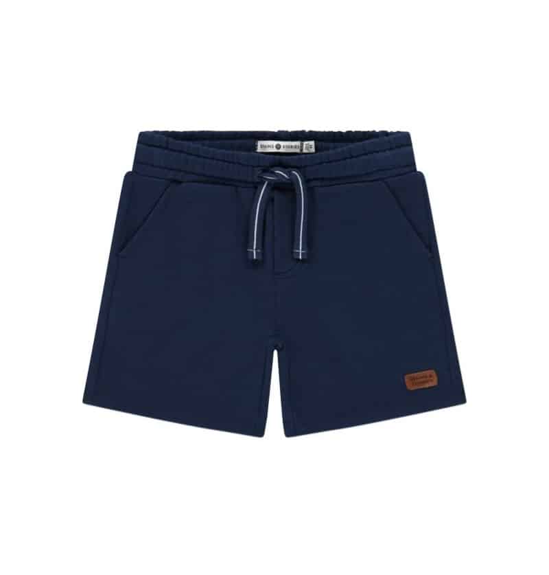 short de jogging garçon bleu marine