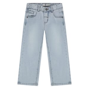 jean coupe large garçon bleu denim clair