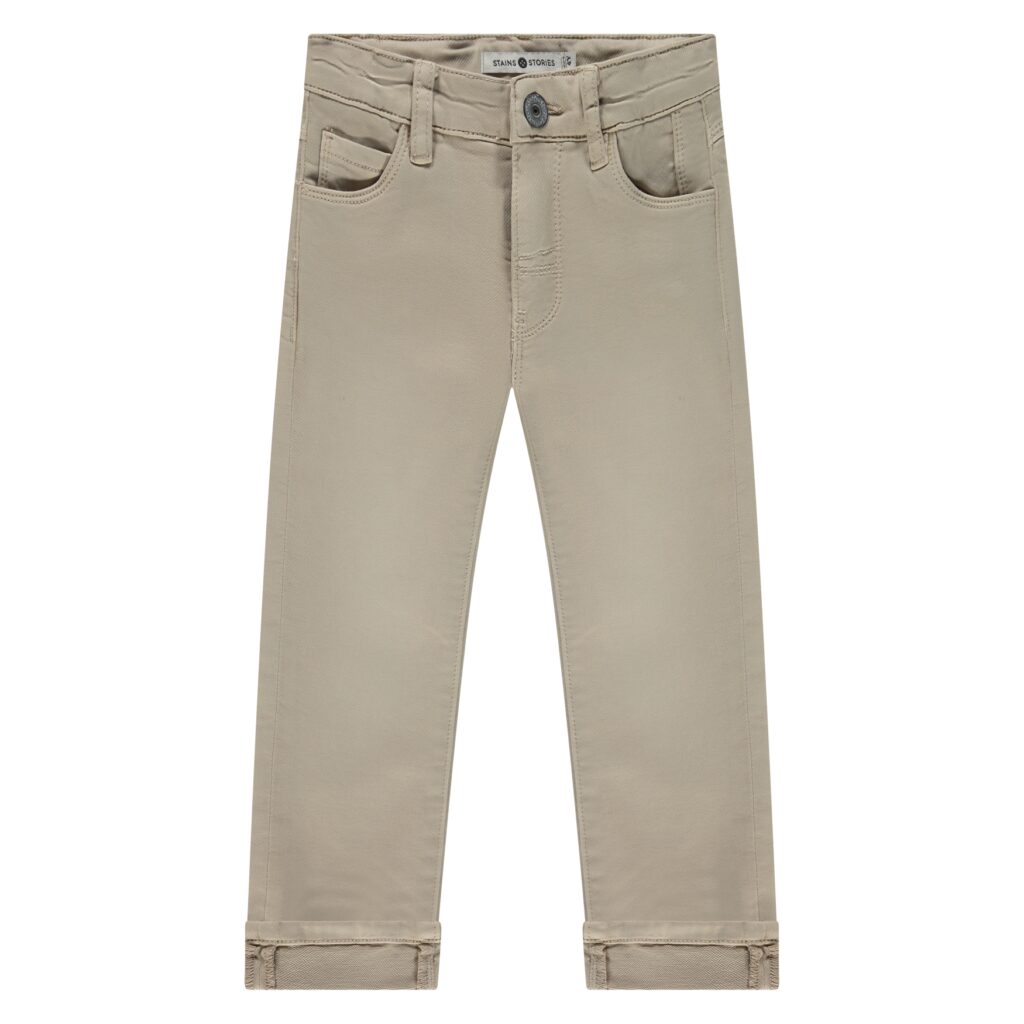 pantalon garçon beige