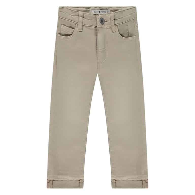 pantalon garçon beige