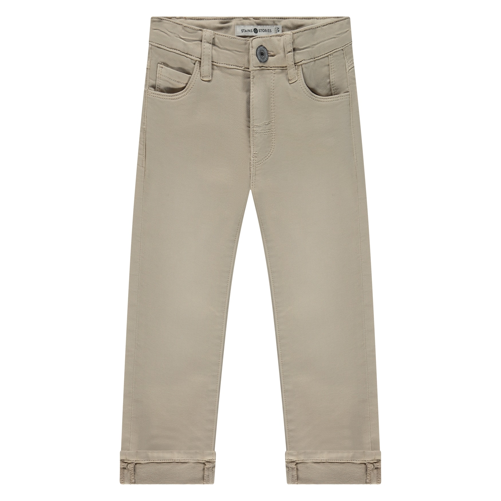 pantalon garçon beige