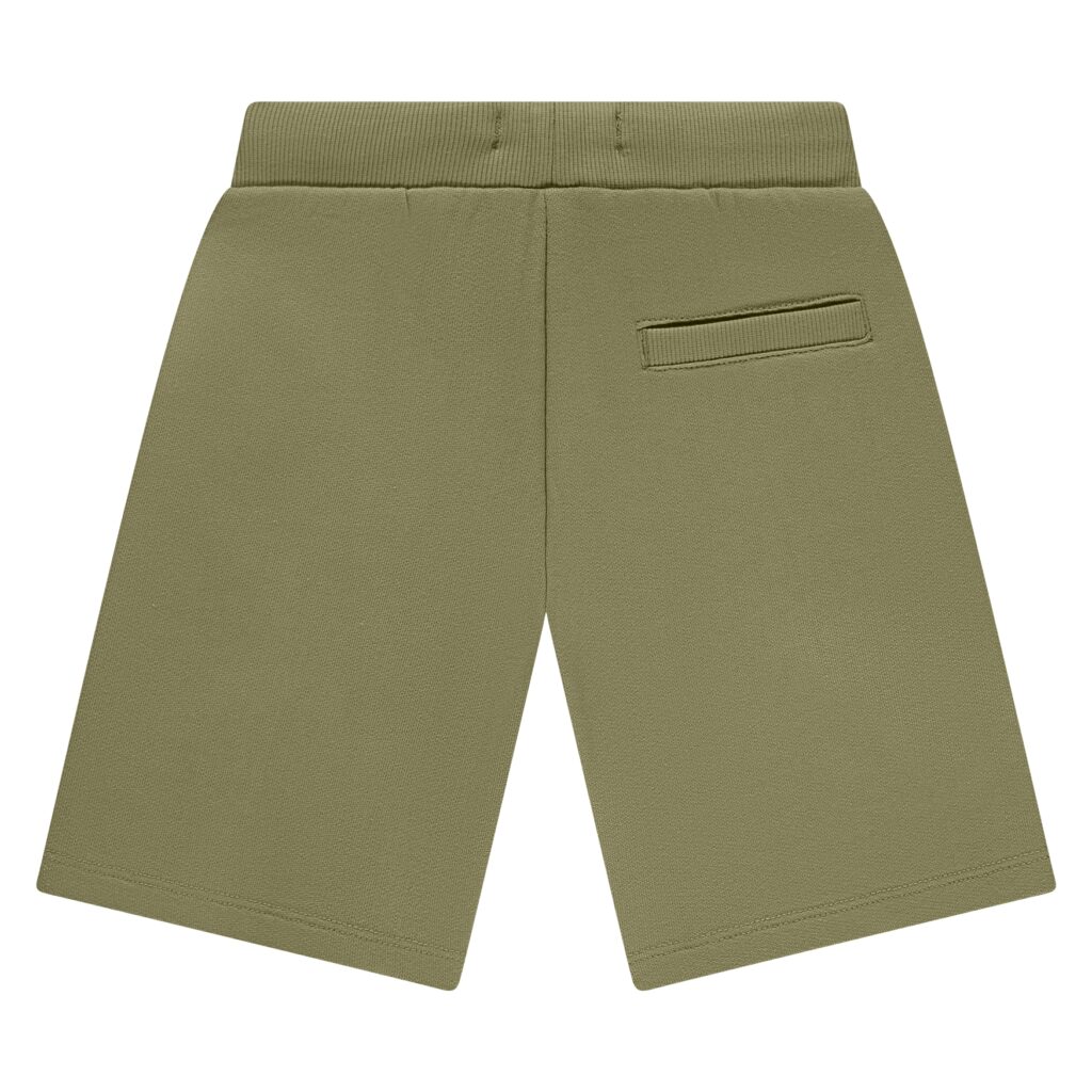 short de jogging coupe large garçon vert