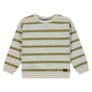 sweat garçon vert