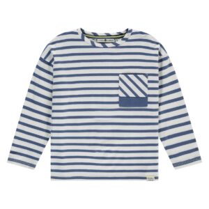 t shirt manches longues garçon bleu d’eau