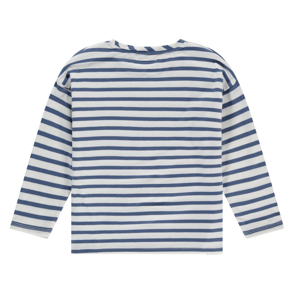 t shirt manches longues garçon bleu d’eau