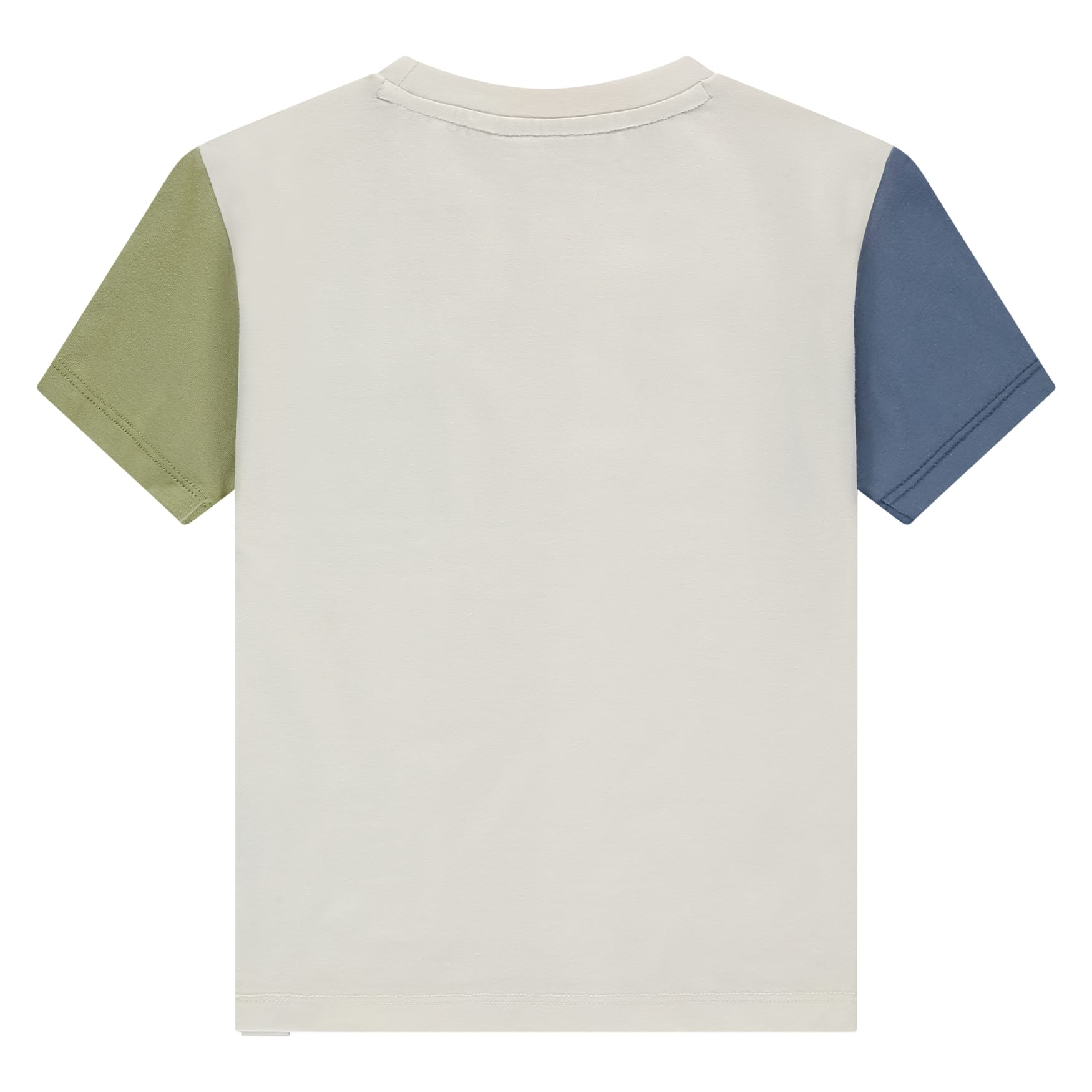 t shirt manches courtes garçon écru
