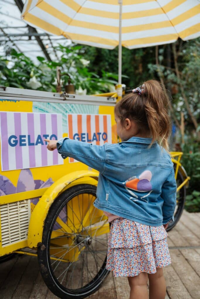 veste en jean fille bleu denim