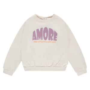 sweat fille ivoire