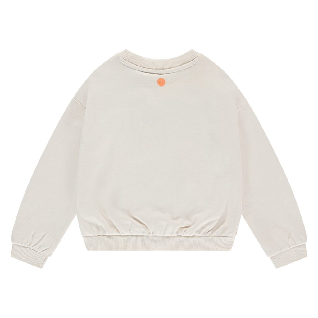 sweat fille ivoire