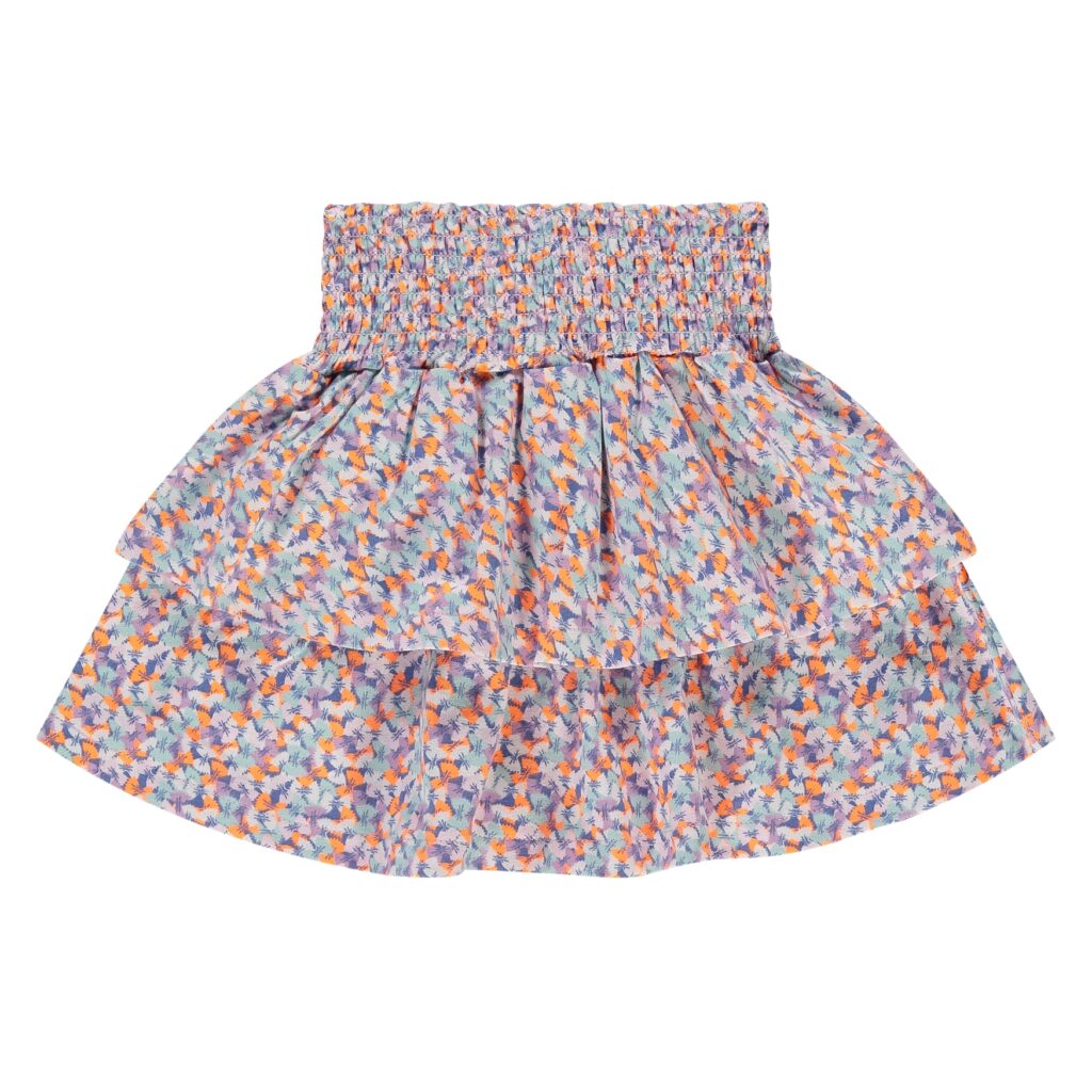 jupe fille rose poudré