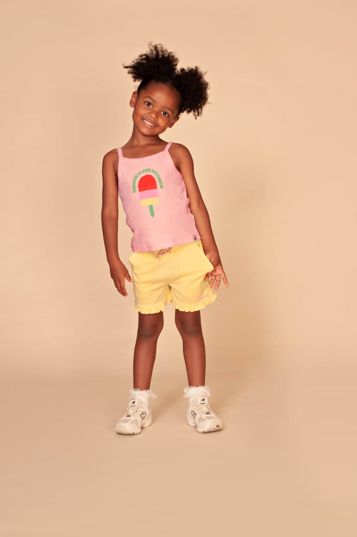short fille vanille