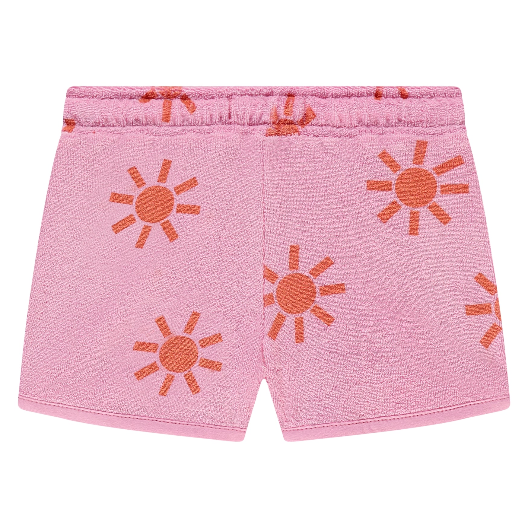 short fille rose fluo