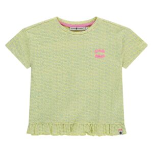 t shirt fille vanille