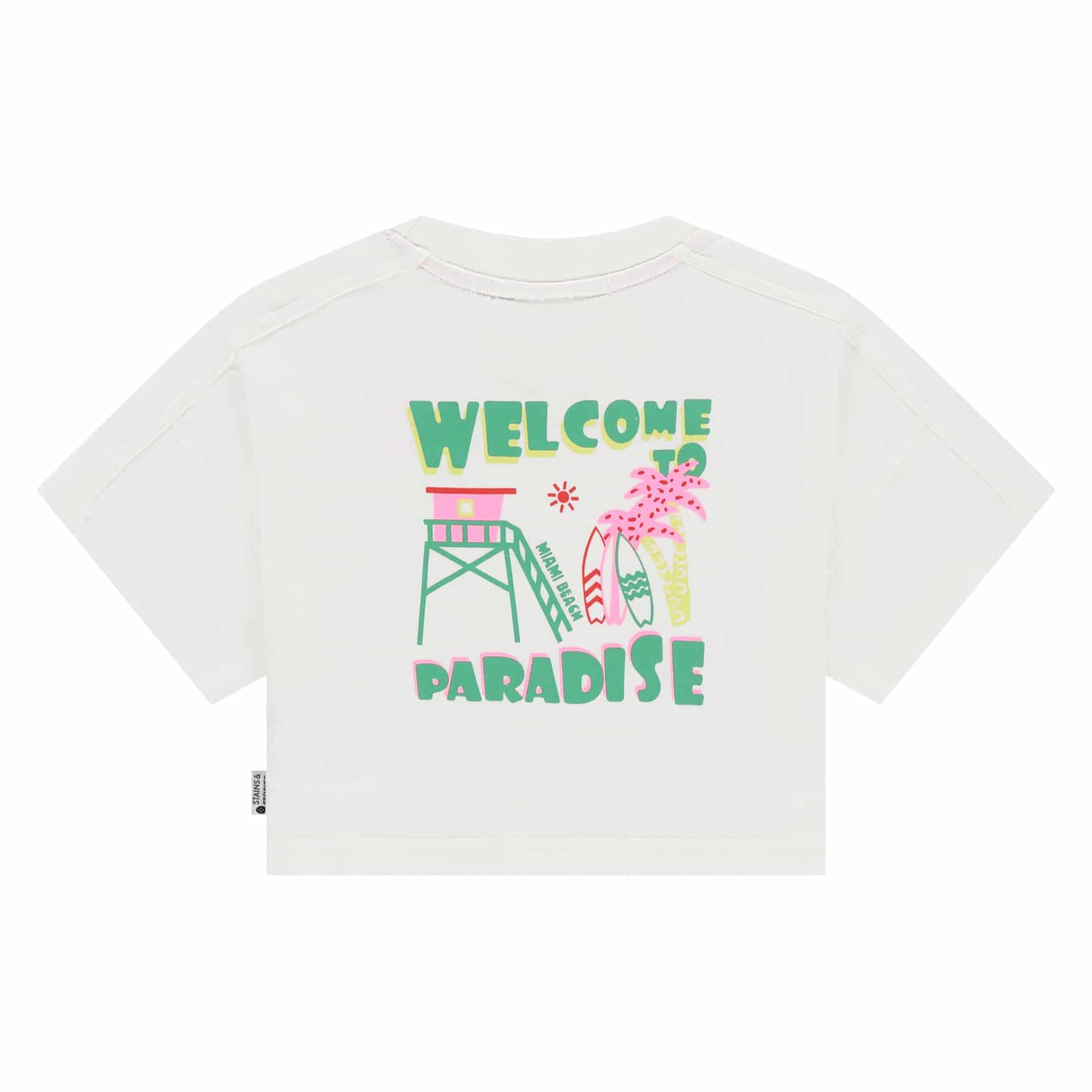 t shirt fille blanc