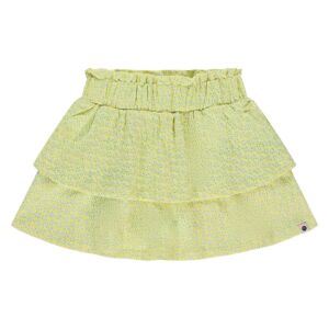 jupe fille vanille