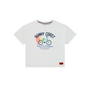 t shirt garçon blanc