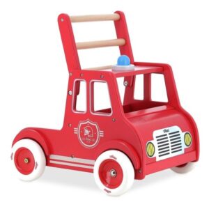 vilac chariot de marche camion de pompiers