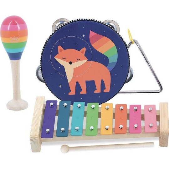 vilac set de musique arc en ciel