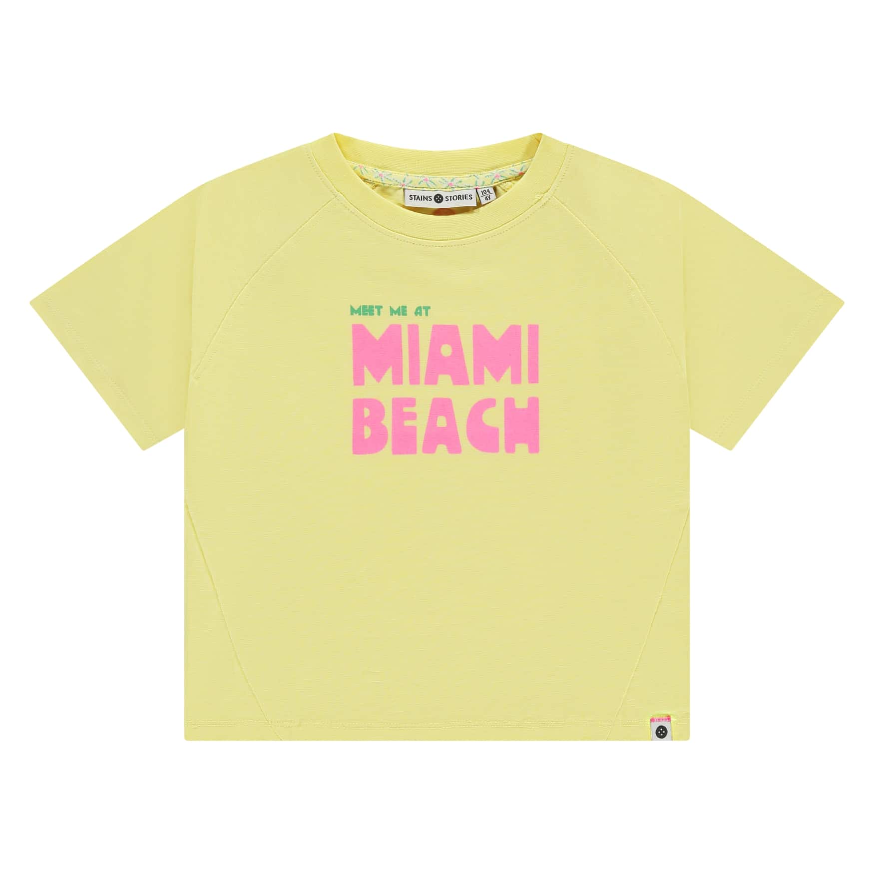 t shirt fille rose fluo (copie)