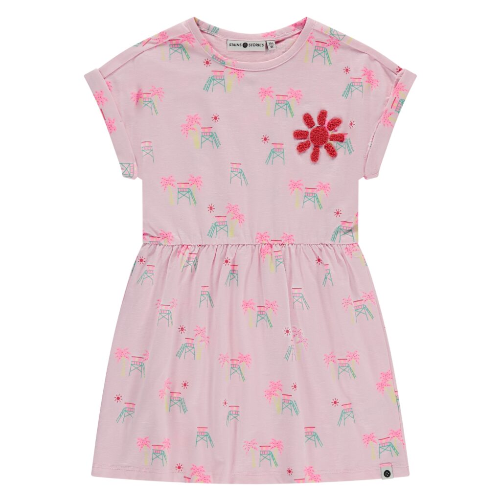 t shirt manches courtes coupe large garçon bleu d’eau (copie)