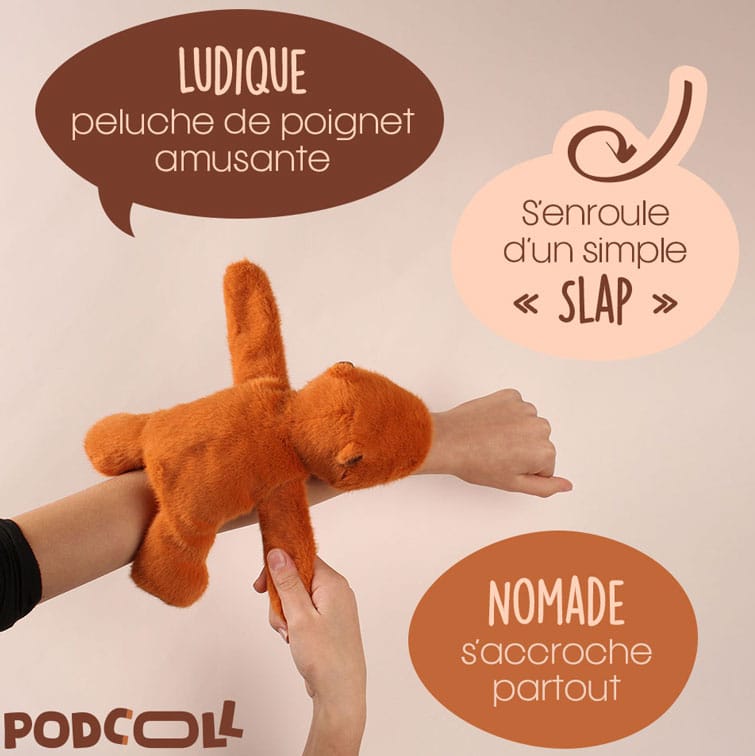 bracelet slap capybara podcoll