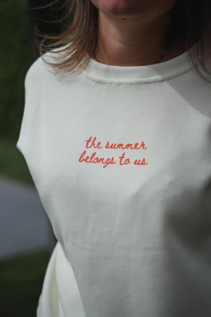 sweat "homard" vanille