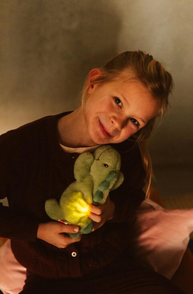 jéroom veilleuse en peluche