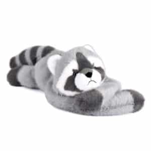 peluche lestée raton laveur 50 cm podcoll