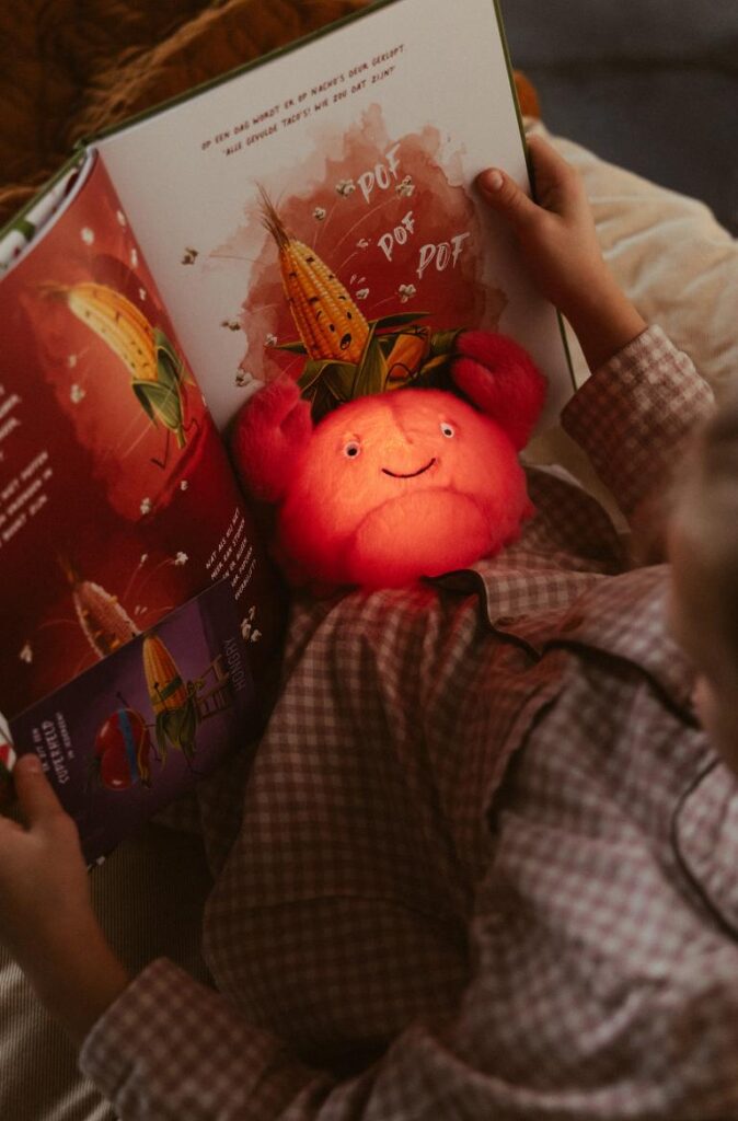 theo veilleuse en peluche